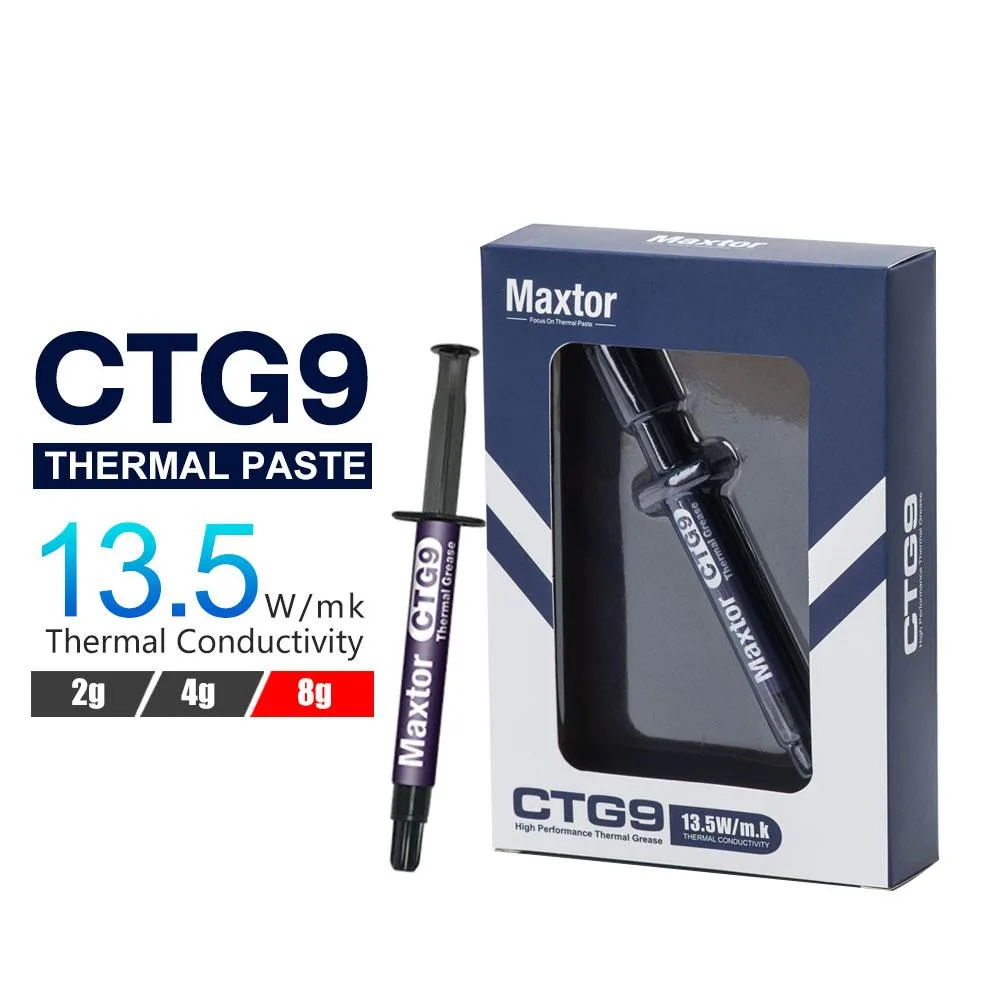 Maxtor Thermal Maxtor Thermal CTG 9EL thermal paste 2.0g 13.5W/mK — product photo