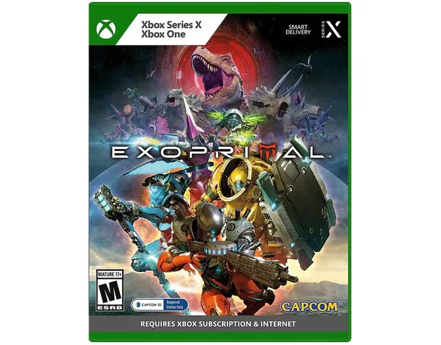 Xbox Series X game case for Capcom Exoprimal model 57005