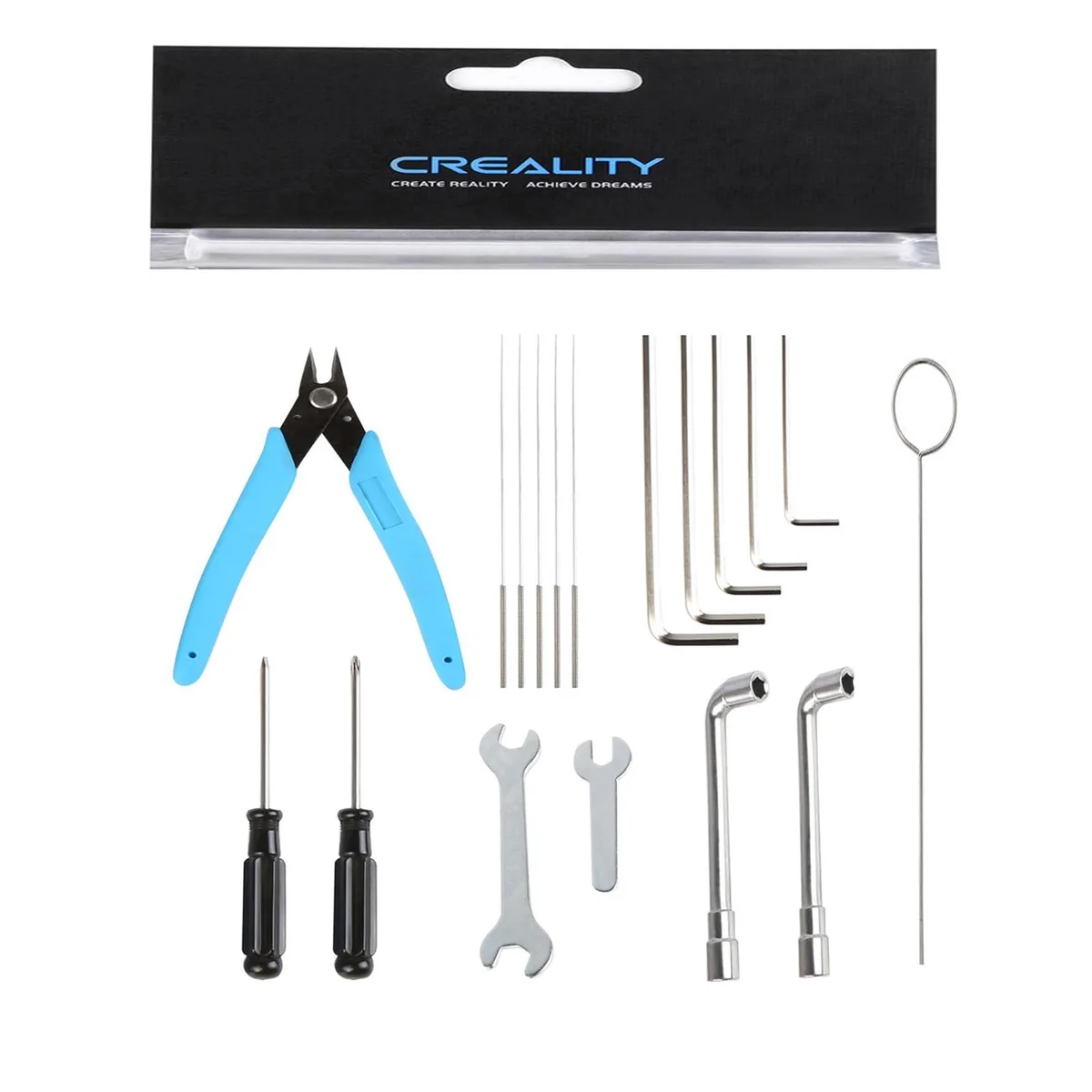 SQWAN 9050 tool kit with brass nozzles and assorted maintenance tools