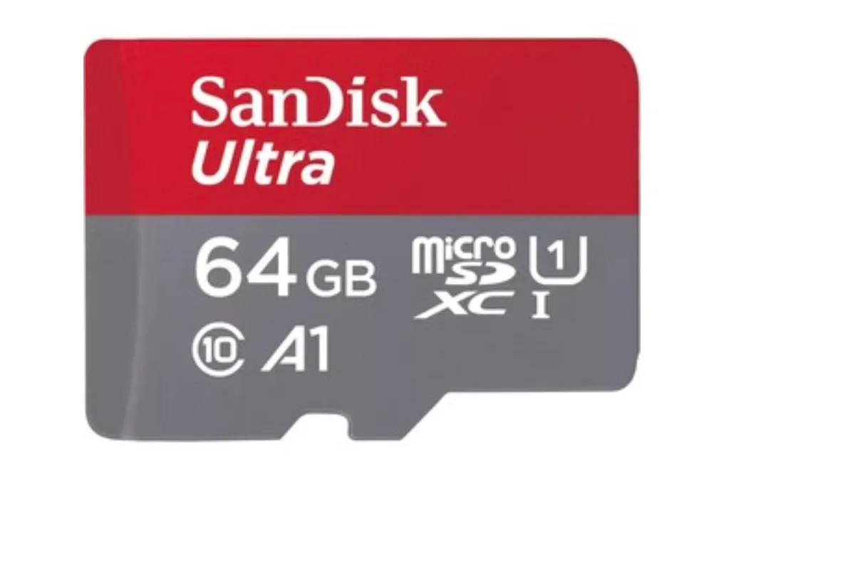 SanDisk SanDisk SDSQUAB-064G-AN6MA 64 GB microSDXC Ultra card reader — product photo