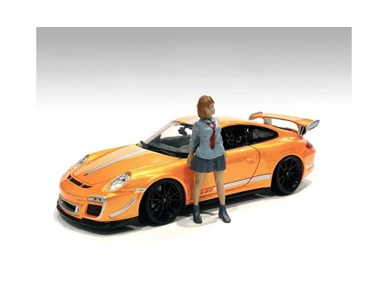 American Diorama American Diorama "Car Meet 1" Figurine V 1/18 Scale 3.75 in 76281 — product photo