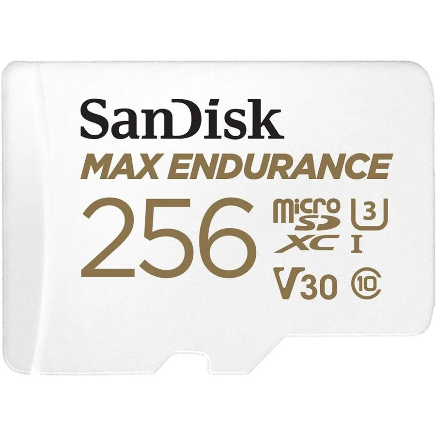 SanDisk SanDisk MAX ENDURANCE 256 GB microSD memory card — product photo