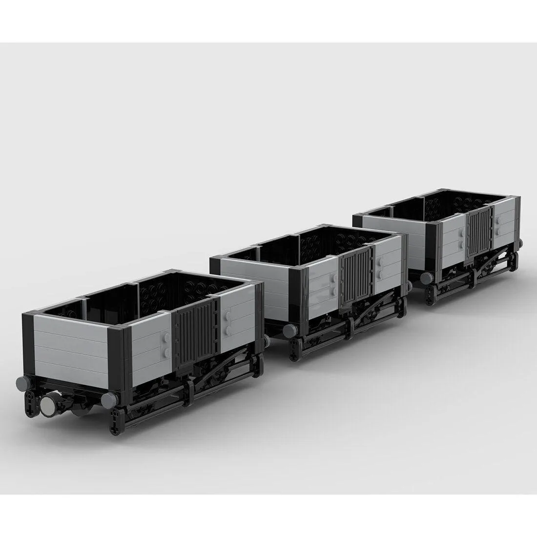 ZITIANYOUBUILD ZITIANYOUBUILD 155 MOC-58560 Plank Wagon Train Educational Building Set — product photo