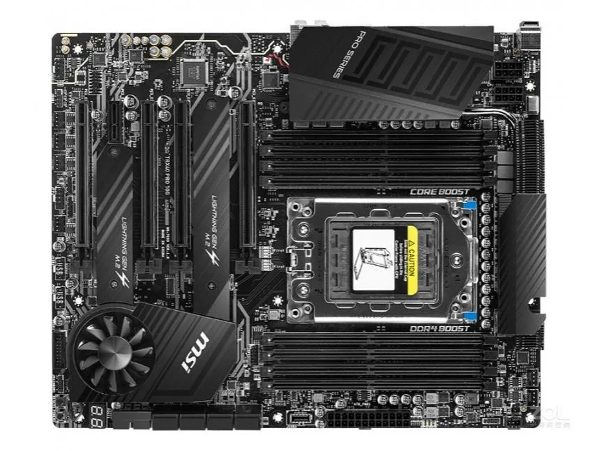 MSI MSI TRX40 PRO 10G AMD TRX40 sTRX4 DDR4 256GB motherboard — product photo