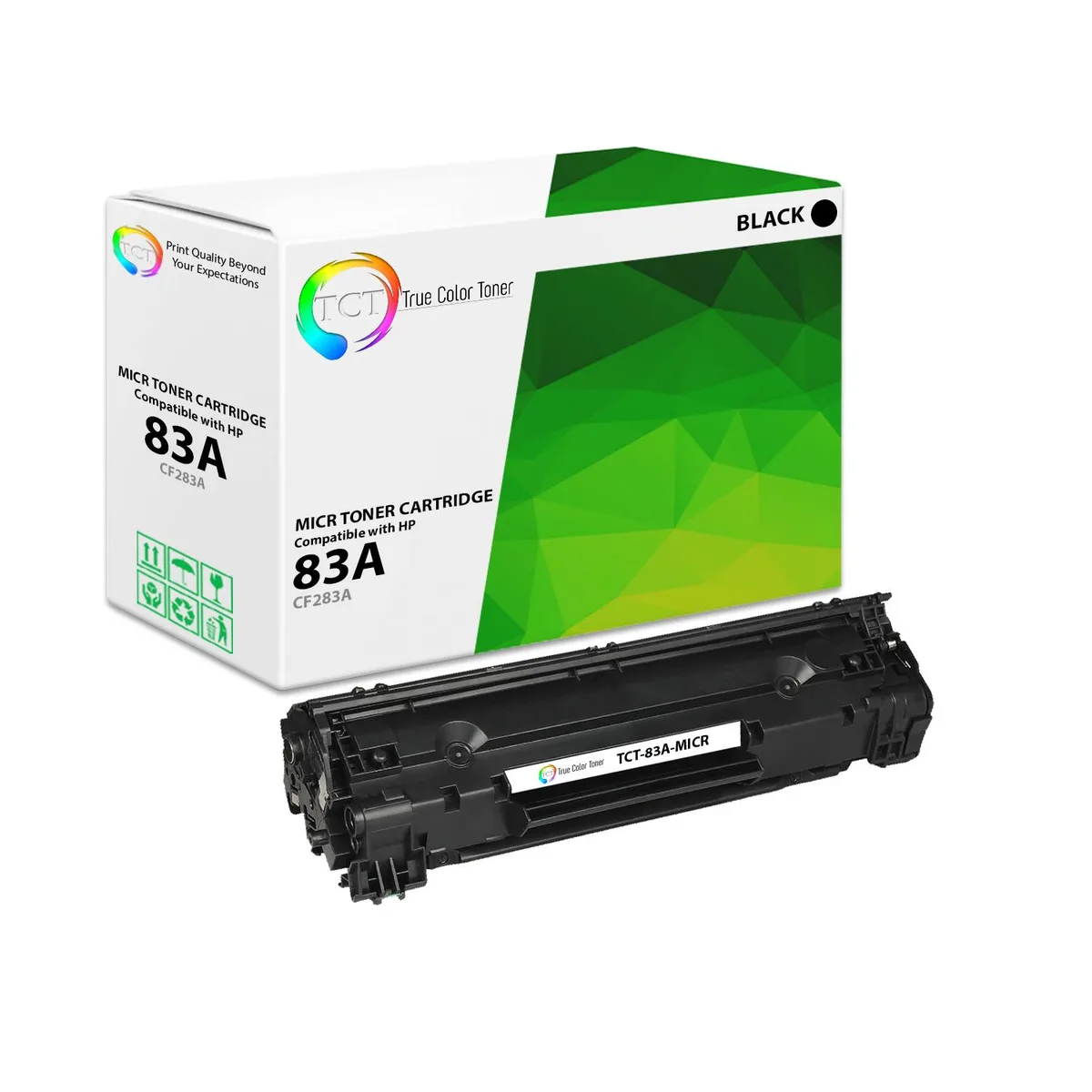 True Color Toner True Color Toner CF283A MICR Black Toner Cartridge 1500 Pages — product photo