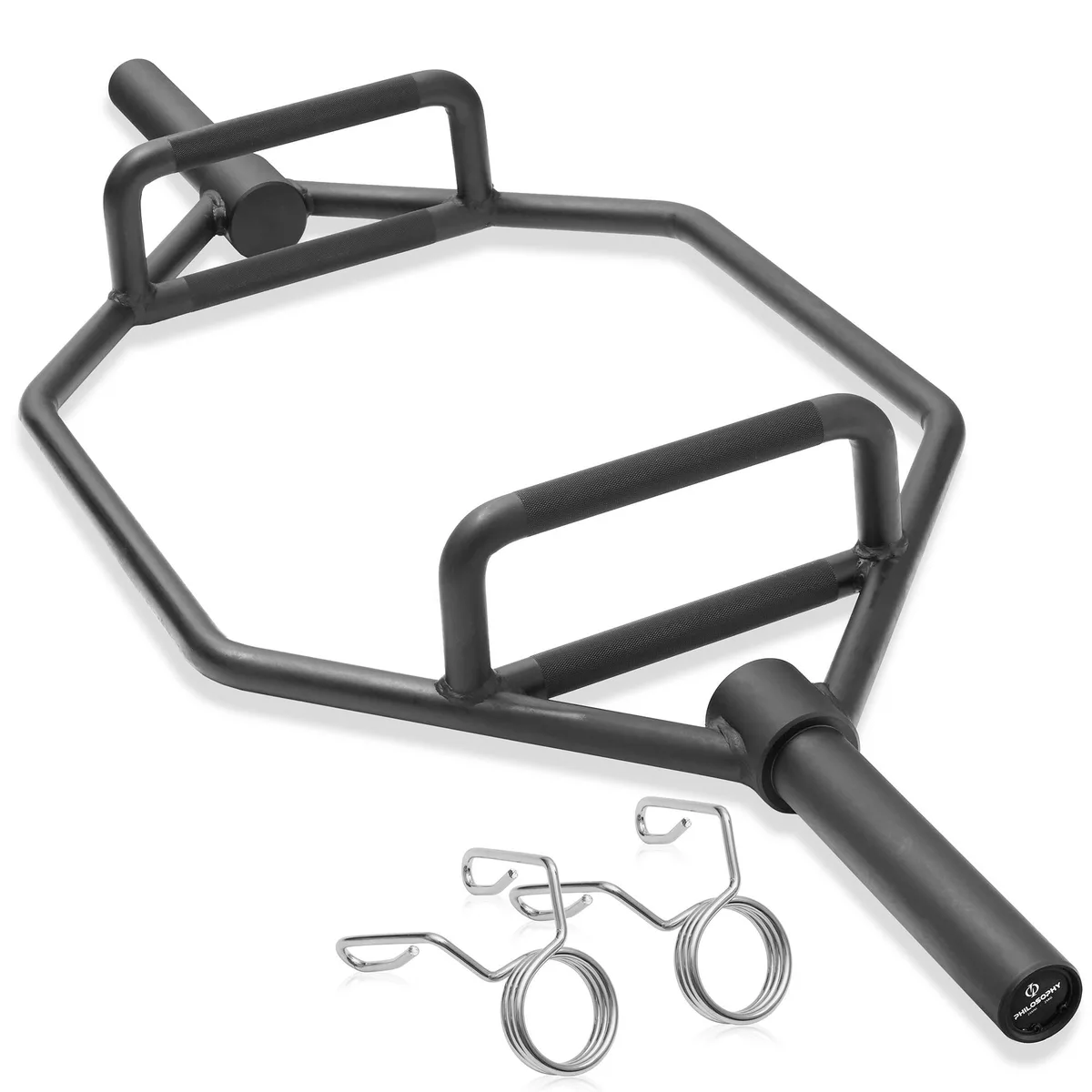 Philosophy Gym Philosophy Gym 2" Olympic Hex Trap Bar 25 KG Raised Handles — product photo