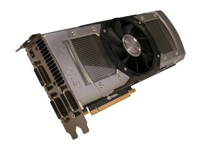 EVGA EVGA GeForce GTX 690 4GB GDDR5 graphics card — product photo