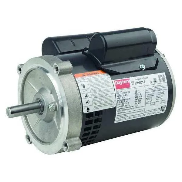Dayton Dayton 119179.00 Capacitor-Start/Run Motor 2 hp 115/208-230V 1725 RPM 56C Frame — product photo