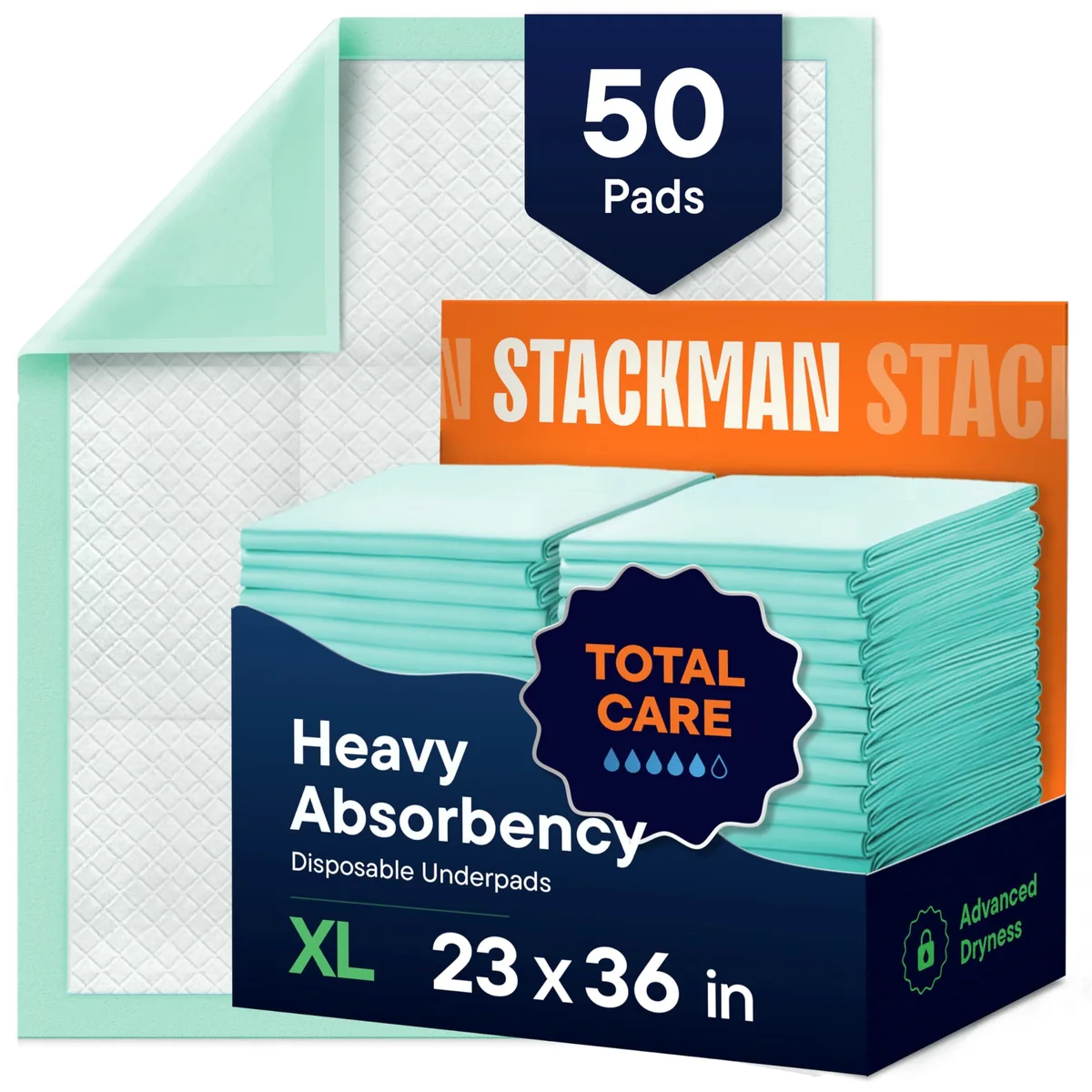  Baldwin SM23X36-50 Disposable Underpads 23x36in 50-Pack — product photo