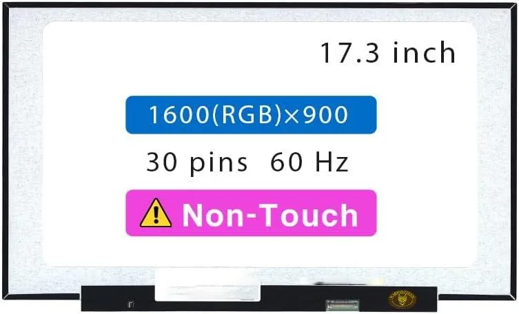 NUOLAISUN NUOLAISUN NT173WDM-N23 17.3" laptop screen 1600×900 non-touch — product photo