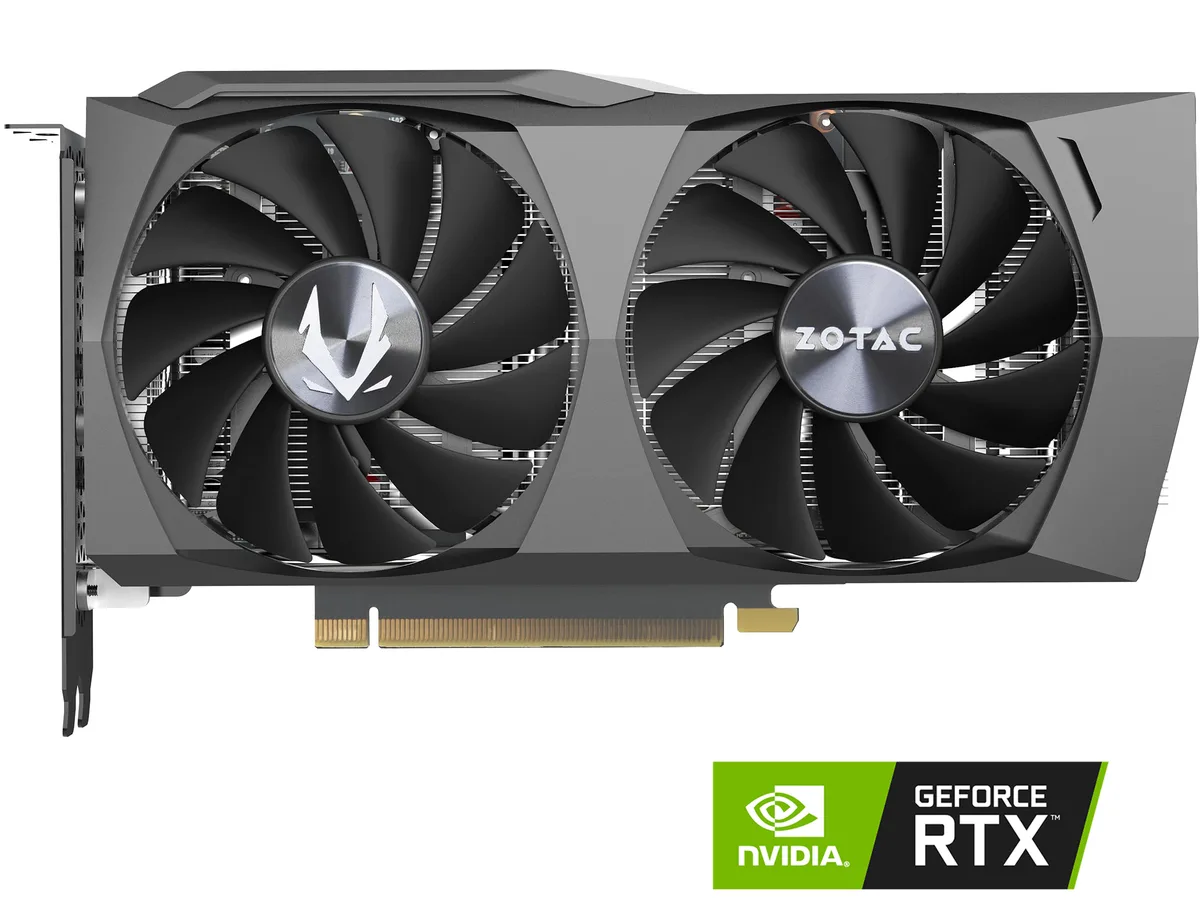 ZOTAC ZOTAC GeForce RTX 3050 Twin Edge OC 8GB GDDR6 graphics card ZT-A30500H-10M — product photo