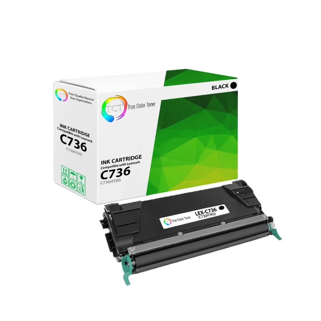 TCT TCT C736H1KG Black Toner Cartridge 12000 Pages — product photo