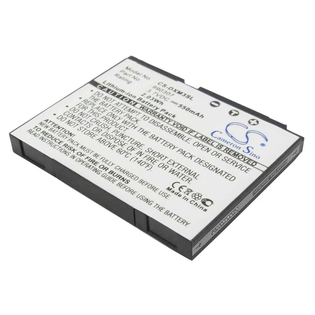 Cameron &amp; Co Cameron &amp; Co DS-CS-DXM3SL 550mAh mp4 accessory — product photo