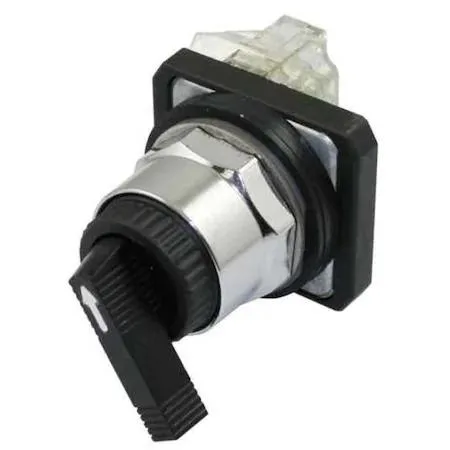 Dayton Dayton 30G308 selector switch 30mm 2-position black — product photo