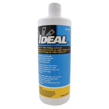 Ideal Ideal 31-358 Wire Pulling Lubricant 1 qt Yellow — product photo