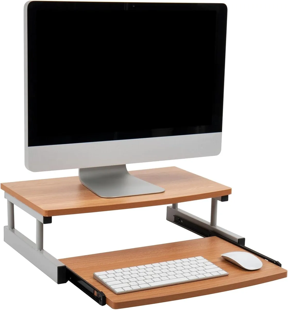 PISKEKAT PISKEKAT Mounting Rack 20" x 14.75" x 5.9" Brown Silver — product photo