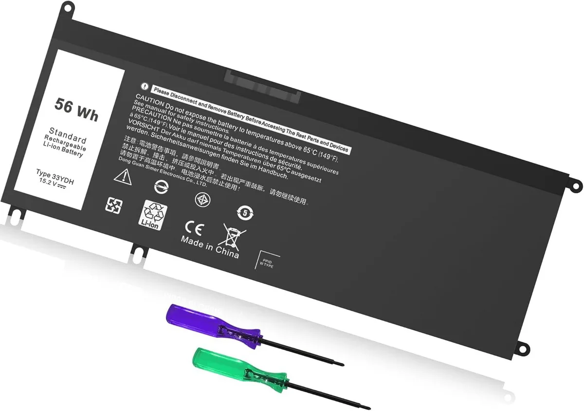 PISKEKAT PISKEKAT 33YDH 56WH 15.2V 4-cell laptop battery — product photo