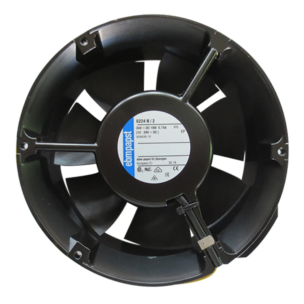Fans Fans 6224N/2Motor 24V 172x51mm 18W case fan — product photo