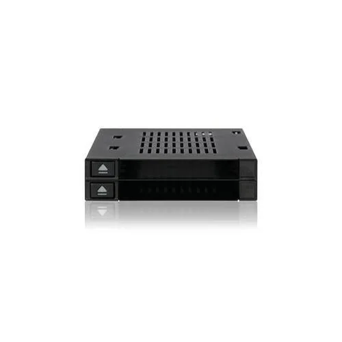 ICY DOCK ICY DOCK MB522SP-B dual 2.5 SATA SAS adapter for 3.5 bay — product photo