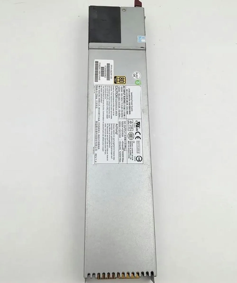 OIAGLH OIAGLH For Supermicro PWS-1K21P-1R 80plus Gold 1200W server power supply — product photo
