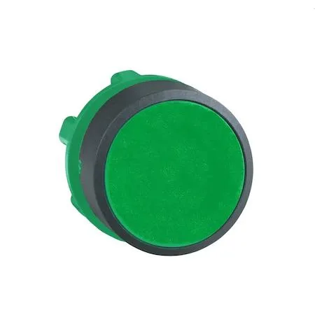 Schneider Electric Schneider Electric ZB5AA3 22 mm green flush push button — product photo