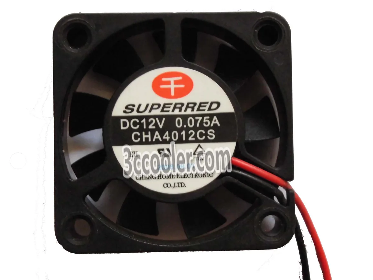 OEM Industries OEM Industries CHA4012CS 40mm 12V 0.075A 2-pin CPU cooler — product photo
