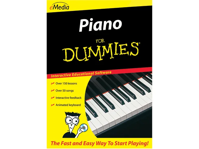 eMedia eMedia Piano For Dummies FD12093DLW Windows Download 150 Lessons 30 Videos — product photo
