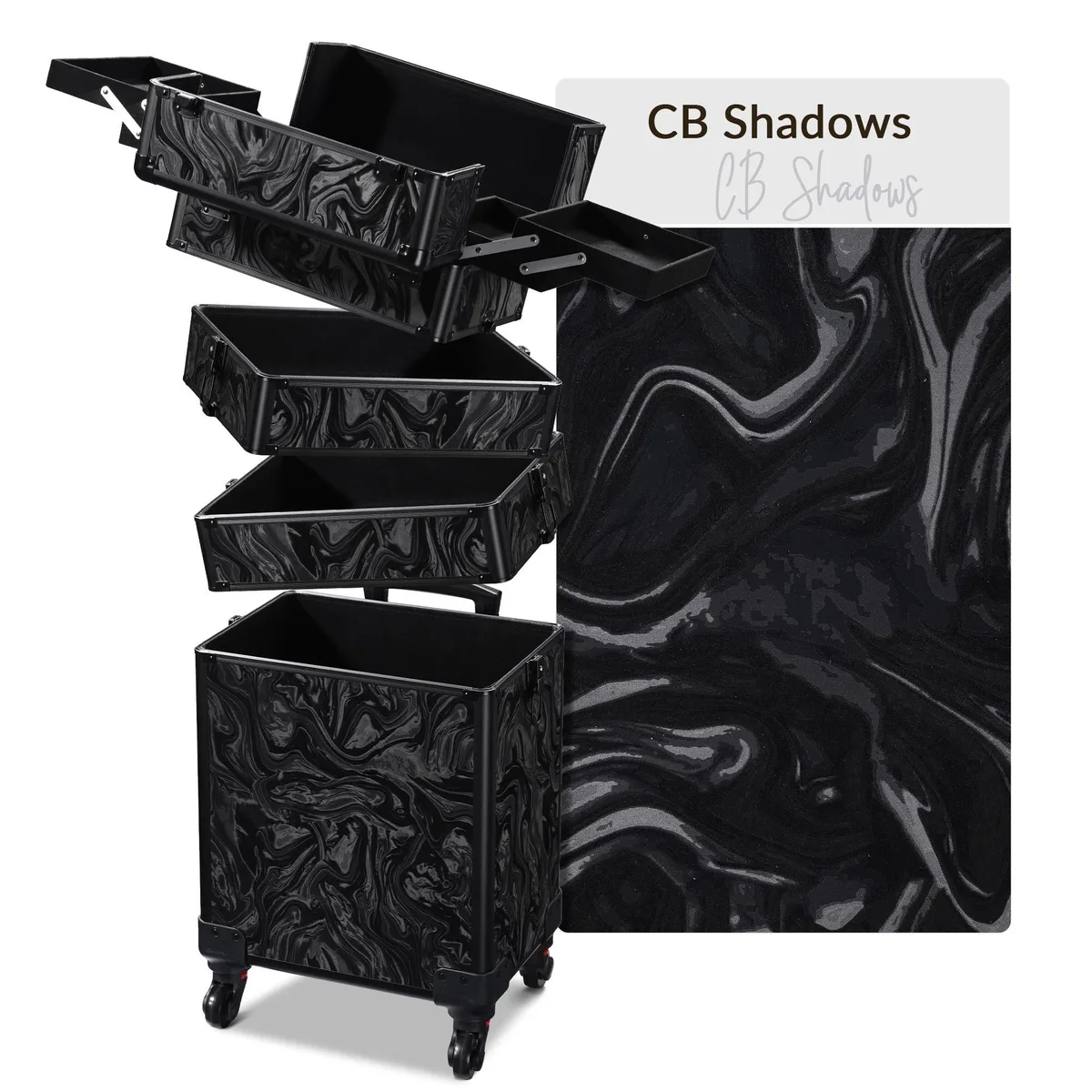 Yescom USA, Inc. Yescom USA, Inc. 12MKC028-C4WG-CTB06 XLarge Black Luggage — product photo