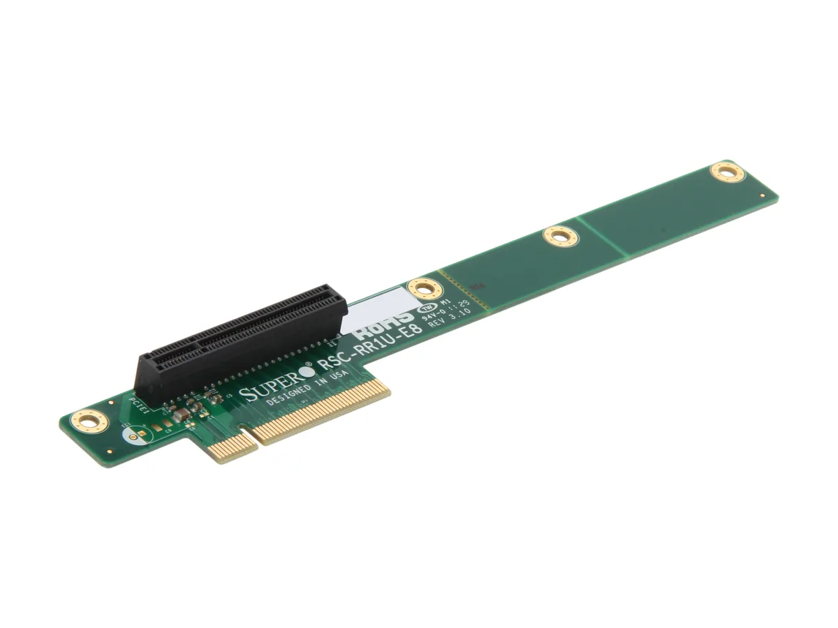 Supermicro Supermicro RSC-RR1U-E8 1U PCI-E x8 Riser Card server accessory — product photo