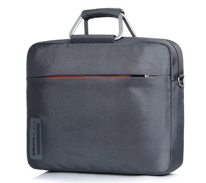 ESTONE ESTONE BW-127/BW-128 14.4" Nylon Shoulder Laptop Case Gray — product photo