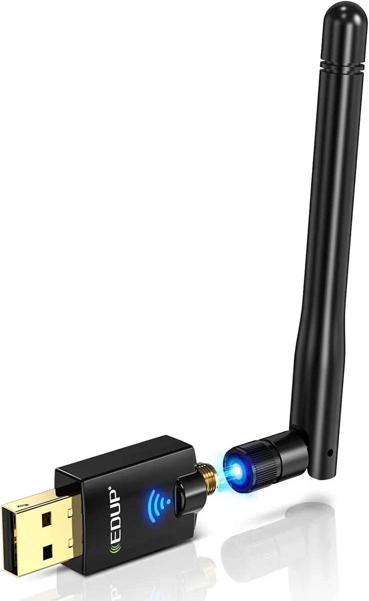 GCROWN GCROWN AC600M Dual Band USB Wi-Fi Adapter Black — product photo