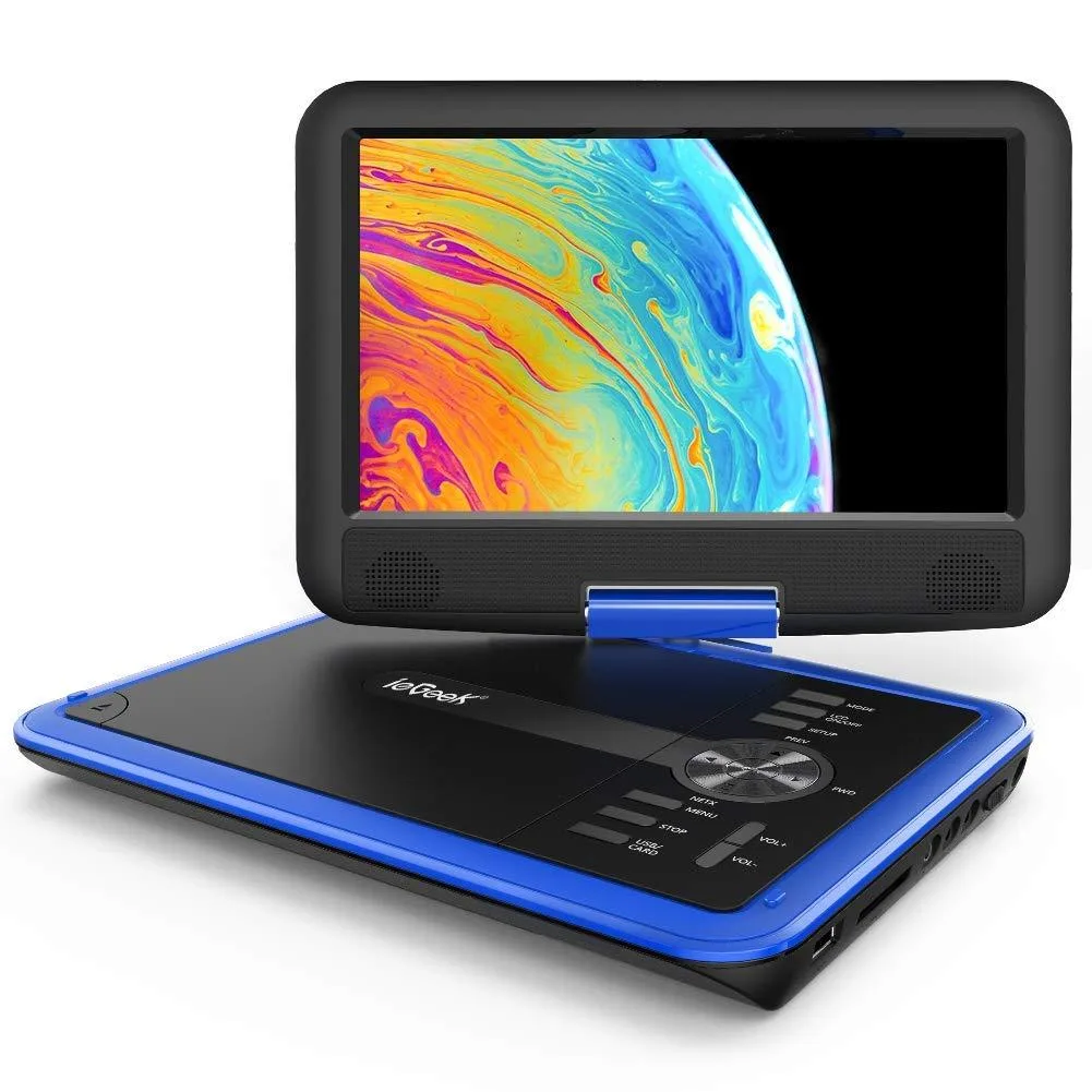  ieGeek 9.5" Portable DVD Player 1024x600 Black 8542134584 — product photo