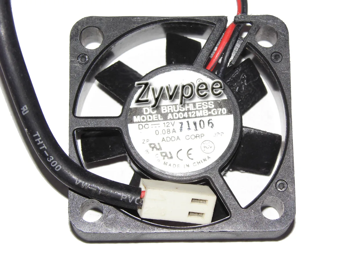 Zyvpee Zyvpee AD0412MB-G70 40x10mm 12V 0.08A 2 Pin case fan — product photo
