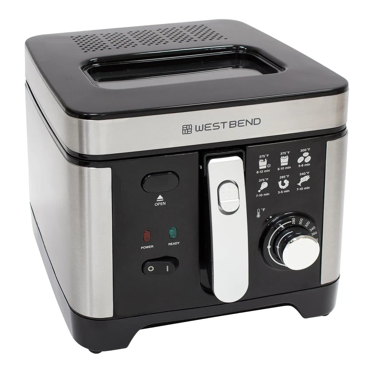  West Bend DFWB3LBK13 3-Liter Fryer 1500 W — product photo