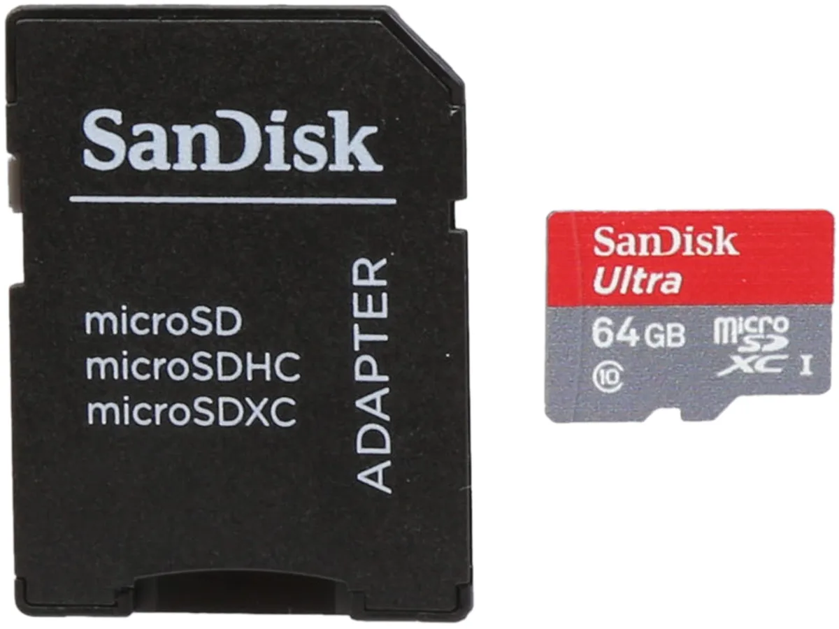 SanDisk SanDisk Ultra 64GB microSDXC Memory Card SDSDQUIN-064G-G4 — product photo