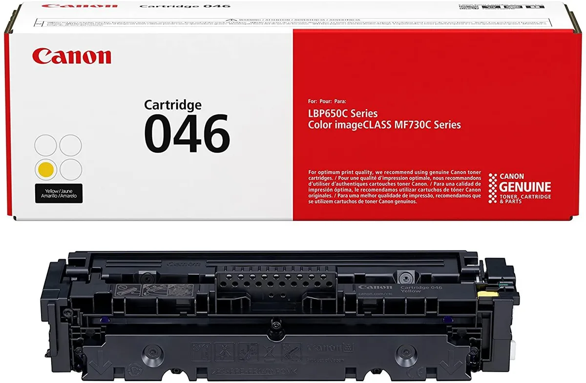 Canon Canon 1247C001 Yellow Toner Cartridge 1300 Pages — product photo