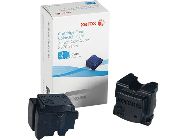 XEROX Xerox 108R00926 Solid Ink Cyan 2 Pack 4400 Pages — product photo