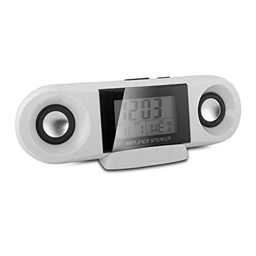 Xspot products Xspot products iPod MP3 Amplifier Speaker with Clock — product photo