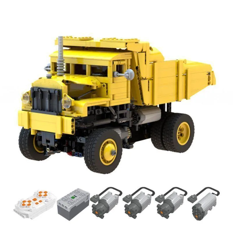 ZITIANYOUBUILD ZITIANYOUBUILD MOC-153584 1/15 RC Tipper Truck 1269 Parts — product photo