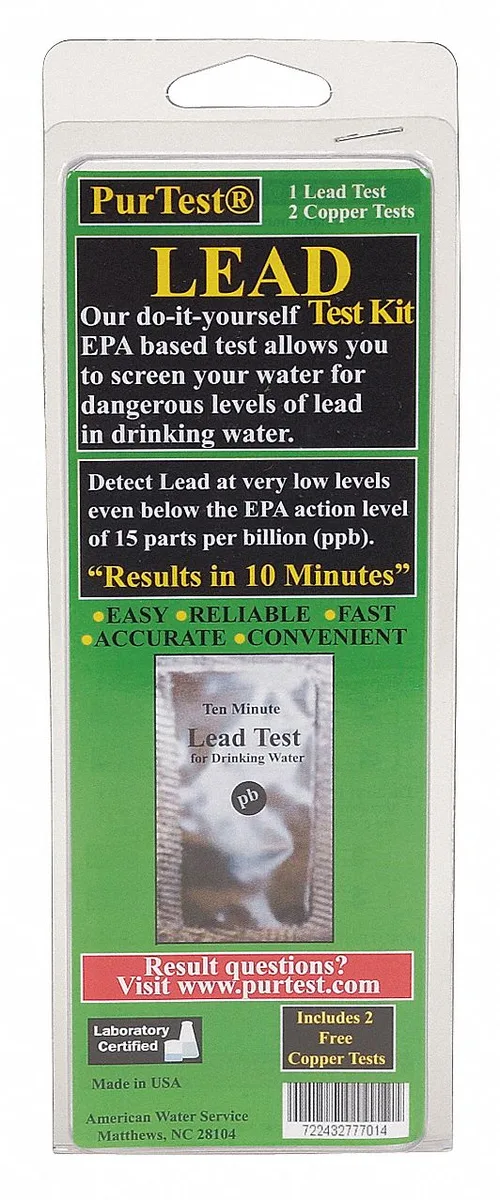 Purtest Purtest 77701 Lead Water Test Kit 15 ppb — product photo