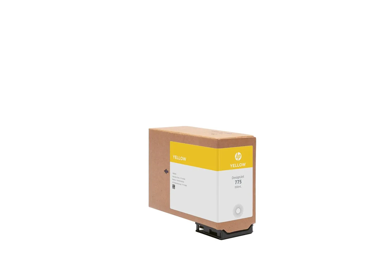 HP HP 1XB19A 775 Yellow 500ml Ink Cartridge — product photo