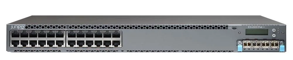 HPE Juniper Networking HPE Juniper Networking EX4300-24T 24-port 10/100/1000BASE-T network switch — product photo