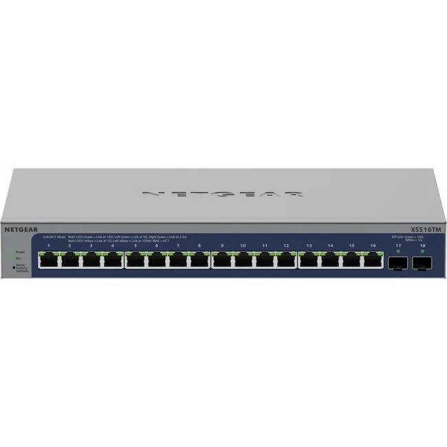Netgear Inc. Netgear Inc. XS516TM-100NAS 16-port 10 Gigabit smart network switch — product photo