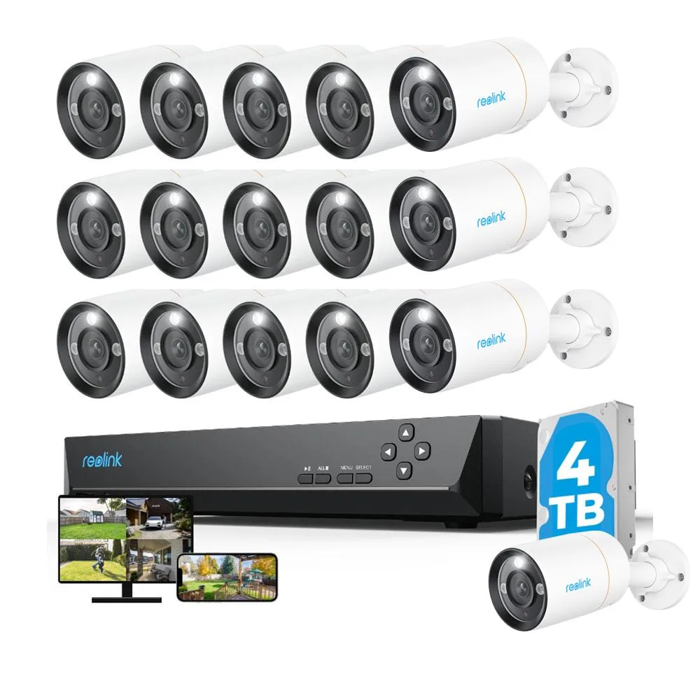 Reolink Reolink 16CH 12MP PoE NVR Kit 16 Camera 4TB — product photo