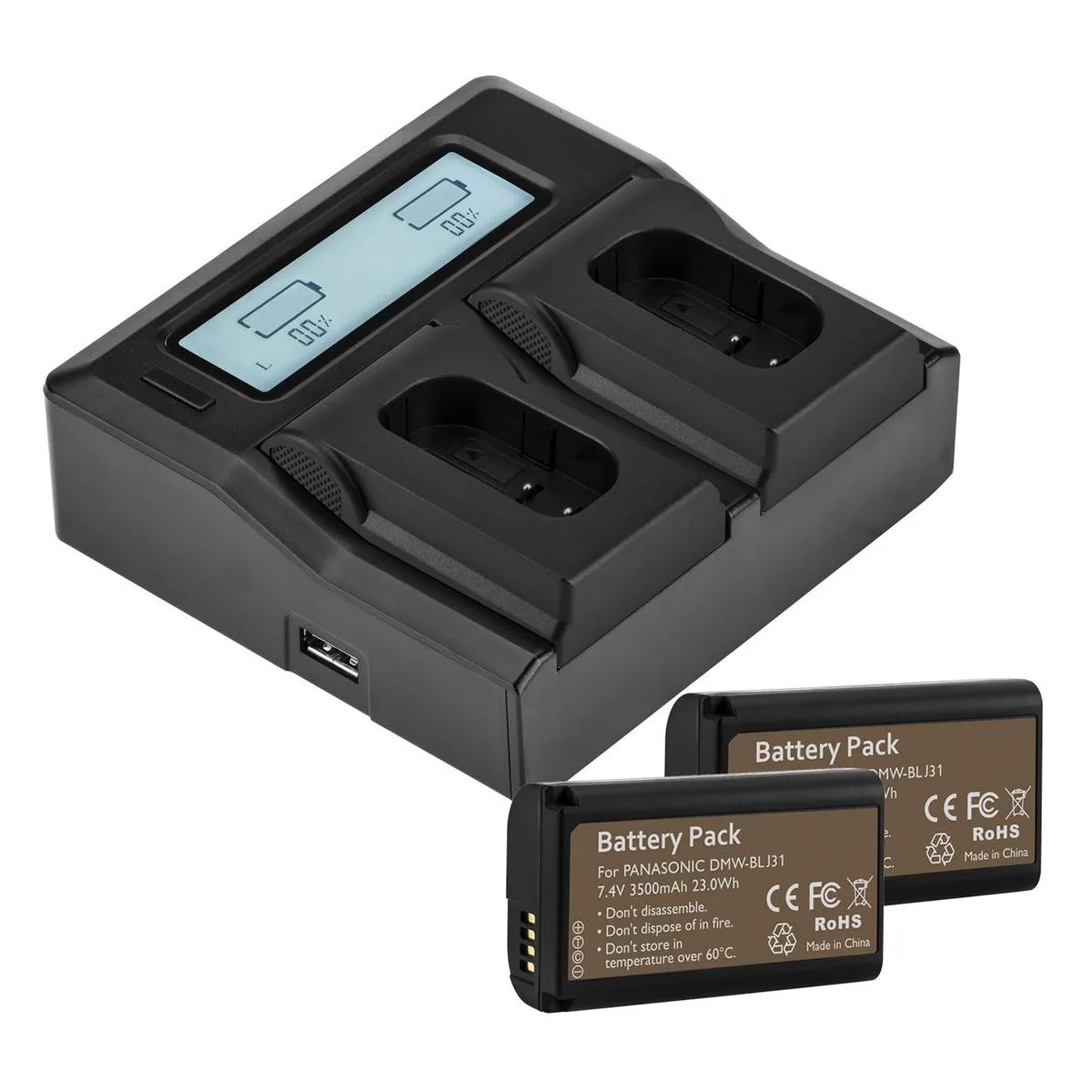 Green Extreme Battery Green Extreme DMW-BLJ31 Camera Battery 7.4V 3500mAh — product photo