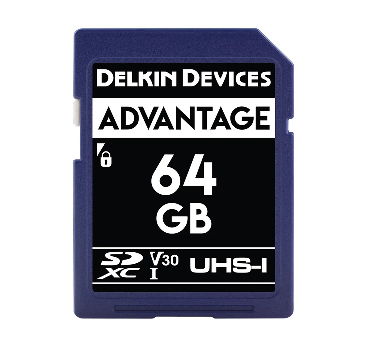 Delkin Devices Delkin Devices Advantage 64GB SDXC 633x V30 Memory Card — product photo