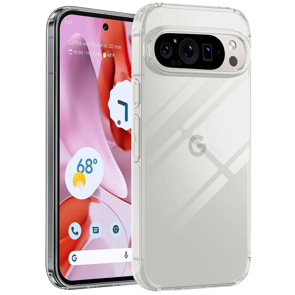  JNZIBQ Pixel 9 Pro XL Case Clear 6.44 x 2.96 x .39 in — product photo