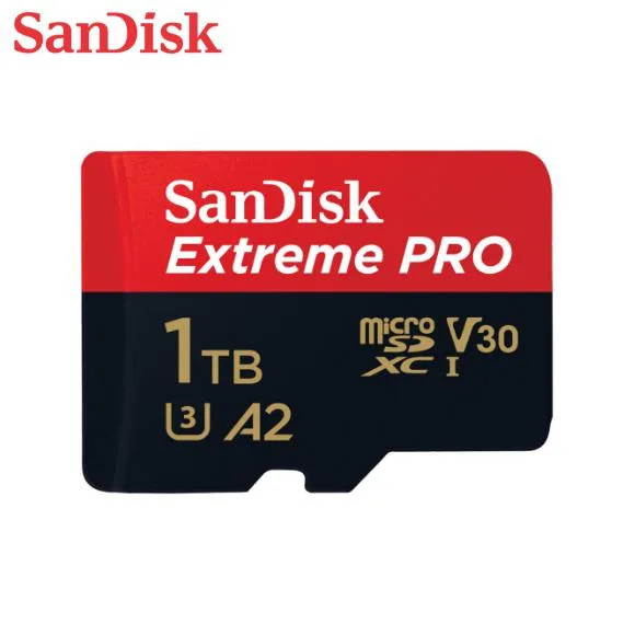 SanDisk SanDisk Extreme PRO 1TB microSDXC A2 U3 V30 200MB/s SDSQXCD-1T00-GN6MA — product photo