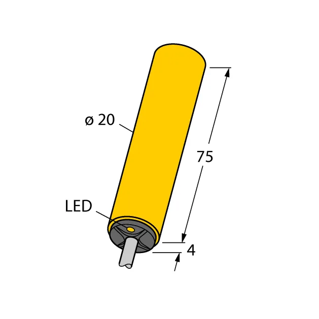 Turck Turck NI10-K20-AZ3X 43585 Inductive Sensor 20 mm 10 mm 136 g — product photo
