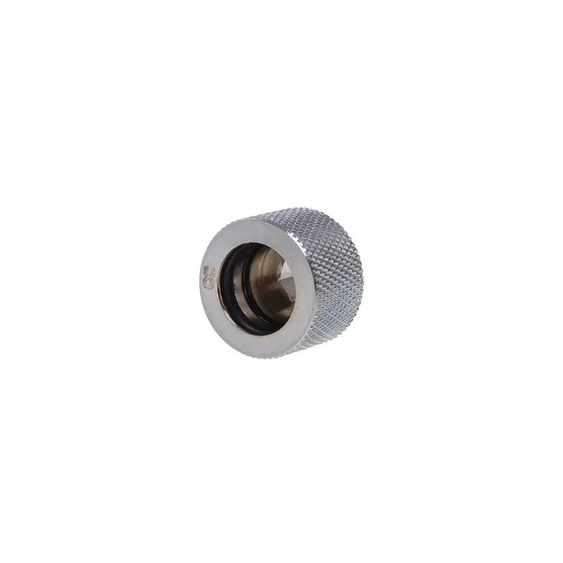Alphacool Alphacool 1011013 G1/4 16mm Knurled HardTube Compression Fitting Chrome — product photo